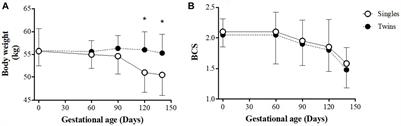 Colostrum traits and newborn body weight and growth: comparison between single and twin underfed sheep pregnancies